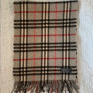 Authentic Vintage Burberry Cashmere Scarf